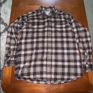 Carhartt button up shirt
